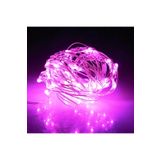 Kuzey 10 Metre Pembe Pilli Led Işık Pembe Yılbaşı Ağacı Işığı Pink Christmas Tree Led Light Pink