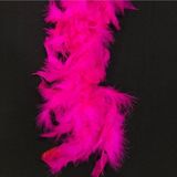 Kuzey 100 Adet Koyu Pembe Kuş Tüyü Pink Bırd Feather Pembe Şeffaf Balon Tüyü Dekoratik Pembe Süsleme Tüyü