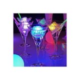 Kuzey 12 Adet Led Işıklı Buz Küpü Led Light Ice Cube Yılbaşı Işıkları Renkli Kokteyl Işığı RENKLİ