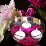 Kuzey 12 Pcs White Floating Water Candle Vıp Kalite 12 Adet Beyaz Su Mumu Suda Yüzen Mum Beyaz Mum Dekor