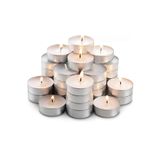 Kuzey 50 PCS VIP WHİTE TEA LİGHT CANDLE 50 ADET VIP KALİTE BEYAZ TEA LİGHT MUM BEYAZ MUM YILBAŞI MUMLARI BEYAZ