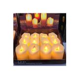 Kuzey 6 Adet Led Işıklı Mum Titrek Mum Işıklı Mum Led Mum Pilli Mum Led Light Candles Yılbaşı Mumları -GÜN IŞIĞI