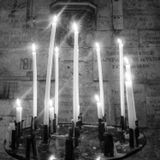 Kuzey 8 Adet Beyaz Uzun Mum 35 Cm Beyaz Mum Church Candles Kilise Mumu Beyaz Arınma Mumu Yılbaşı Mumları