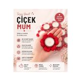 KUZEY AKSESUAR El Mumu, 1 Paket (12 Adet) Düğün, Kına Gecesi, Kına Mumu, Bride, Sünnet, Bekarlığa Veda
