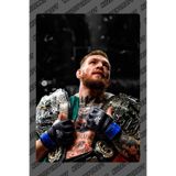 Kuzey Craft Conor Mcgregor Metal Poster Duvar Tablosu Özel Tasarım Hediye Parlak HD Baskı Premium Dekor