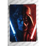 Kuzey Craft Star Wars Metal Poster Duvar Tablosu Özel Tasarım Hediye Parlak HD Baskı Premium Dekor
