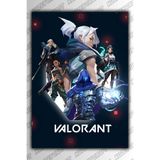 Kuzey Craft Valorant Metal Poster Duvar Tablosu Özel Tasarım Hediye Parlak HD Baskı Premium Dekor