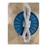 Kuzey Halat 6 mm %100 Polyester Çift Örgü İskota Halatı – UV Dayanımlı Tekne, Yelken, Marin ve Denizcilik Halatı (Metre Bazlı)