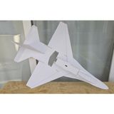 Kuzey Hobi F-16 Falcon Montajlı Gövde Kit-Elektroniksiz Rc Uçak Gövdesi
