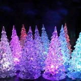 Kuzey Işıklı Yılbaşı Ağacı Vıp Renkli Led Işıklı Çam Ağacı 13 Cm Işıklı Çam Ağacı Rgb Pıne Tree Led Lıght