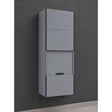 kuzey kombi Açık Gri Pvc Sürgülü Kapak Kombi Dolabı Sürgülü Kapak 58 X 130 X 40 Cm Balkon İç Mekan Mutfak Dayanıklı Ve Şık