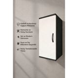 Kuzey Kombi Plastik Modern Doğalgaz / Su Vana ve Sayaç Muhafaza Akv Dolabı Polipropilen 25x52x25 cm - 00 Beyaz