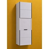 kuzey kombi Pvc Sürgülü Kapak Kombi Dolabı En×boy×der: 58×160×40 Cm Balkon İç-dış Mekan Mutfak Için Dayanıklı Dolap Beyaz
