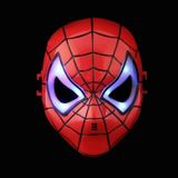Kuzey Led Işıklı Maske Işıklı Örümcek Adam Maskesi Led Light Spiderman Mask Işıklı Cadılar Bayramı Maskesi