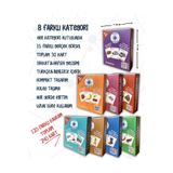 Kuzey Materyal – Tam Set Kavram & Eşleme Seti (Türkçe & İngilizce) Toplam 240 Kart