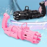 Kuzey Oyuncak 2 ADET PEMBE SİYAH ÇOKLU KÖPÜK ATAN KÖPÜK TABANCASI VIP BUBBLES GUN PİLLİ BALONCUK TABANCASI 20X7 CM