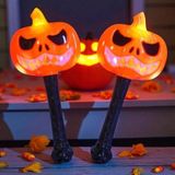 Kuzey Oyuncak 5 ADET CADILAR BAYRAMINA ÖZEL PARTİ IŞIĞI BAL KABAĞI IŞIKLI ÇUBUK HALLOWEN LED LİGHT IŞIKLI ÇUBUK