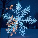 Kuzey Oyuncak 6 ADET KÜÇÜK BOY BEYAZ KAR TANESİ 21 CM KAR TANESİ YILBAŞI AĞACI SÜSLERİ YILBAŞI DEKORLARI NOEL SÜS