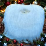 Kuzey Oyuncak BEYAZ NOEL BABA SAKALI LASTİKLİ MODEL BEYAZ SAKAL YILBAŞI SÜSLERİ YILBAŞI BEYAZ GÖSTERİ SAKALI