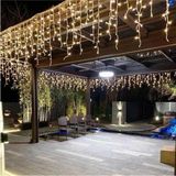 Kuzey Oyuncak Saçak Perde LED Işık 16 Dallı Saçak LED Işık 4 Metre Gün Işığı Düğün Kına Nişan Dekor Işıkları