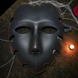 Kuzey Oyuncak VIP YÜKSEK KALİTE SQUİD GAME WAİTER MASKESİ CADILAR BAYRAMI KORKU MASKESİ HALLOWEEN MASK SİYAH MASKE