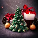 Kuzey Pıne Tree Candle Vıp Kalite Yılbaşı Mumu Çam Ağaçlı Mum Gerçek Mum Çam Ağacı Mum Yılbaşı Süsleri