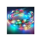 Kuzey Rgb 5 Metre Renkli Pilli Led Işık Renkli Led Işık Renkli Yılbaşı Ağacı Işığı Parlak Peri Led Işık RENKLİ