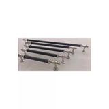 Kuzey Roma 320 Mm Siyah-Krom Lüks Modern Çekmece Dolap Vestiyer Mobilya Kulpları