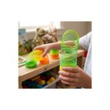 Kuzey Tacı Klasik Gökkuşağı Stres Yayı Nostaljik Rainbow Magic Spring Çocuk İçin Eğlenceli Esnek Duyu Oyuncağı & Fidget Toy