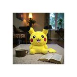Kuzey Tacı Pokemon Pikachu Peluş Sırt Çantası - Dev Boyutlu Yumuşak Karakter Çanta (42 cm) Vip