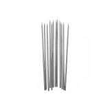 Kuzey VIP 35 CM 8 PCS CHURCH METALLIC SİLVER CANDLES GÜMÜŞ ARINMA MUMU 8 ADET İNCE MUM GÜMÜŞ KİLİSE MUMU GÜMÜŞ
