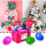 Kuzey Vıp Electrıc Balloon Pump Two Operation Elektrikli Balon Pompası 2 Çıkışlı Balon Pompası - Pembe - 1 Adet
