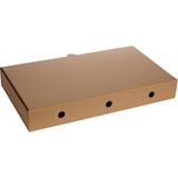 Kuzeykutu Baskısız Büyük Pide Kutusu 36 x 20 x 5 cm 500 Adet