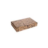 Kuzeykutu Mix Baskılı Küçük Pide Kutusu 23x14x4 Cm - 300 Adet