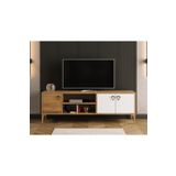 KuzeyLife Rivo Tv Ünitesi Legnano-Beyaz Raflı ve Kapaklı Modern Tasarım 150 cm