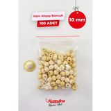 Kuzeylina 10 Mm Ahşap Ham Boncuk - 100 Adet