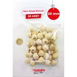 Kuzeylina 20 Mm Ahşap Ham Boncuk - 50 Adet