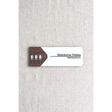 Kuzeylina Bekleme Odası Kapı Tabelası – MDF Yönlendirme Levhası | 19x7 cm Çift Katmanlı