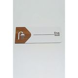 Kuzeylina Duş Kapı Tabelası | Mdf Yönlendirme Levhası | 19X7 cm