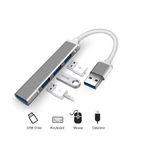 Kuzey's Store USB-A HUB (4'ü 1 arada) OTG 3.0 5 Gbps Çevirici Hub Adaptör Multiport Splitter Bilgisayar MacBook ile Uyumlu Dongle Veri Aktarımı