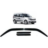 Kuzgun Fiat Doblo Iı-Iıı 2010-2021 4'lü Mügen Model Cam Rüzgarlığı Kuzgun