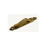 Kuzgun Ticaret Antika Tarz Dekoratif Pirinç Kubbeli Çekme Kapı Kolu - 396x68 mm, Antik