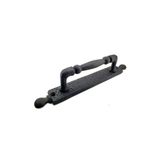Kuzgun Ticaret Antika Tarz Dekoratif Pirinç Misket Çekme Kapı Kolu - 223x33 mm, Oksit