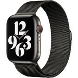 Kuzgun Ticaret Apple Watch 38MM Metal Mıknatıslı Kordon (Saat Değildir) - Siyah