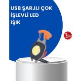 Kuzgun Ticaret Çok Modlu LED Işıklı Pratik Anahtarlık - Lisinya