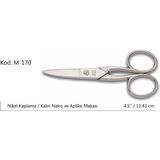 Kuzgun Ticaret Europe Kalın Nakış Makası Süper Kalite No:4.5 11,43 cm