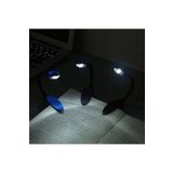 Kuzgun Ticaret Kitap Okuma Işığı Led Booklight Kıskaçlı Pilli Model Led Işık