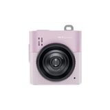 Kuzgun Ticaret Mini Dijital Kamera 64MP 16X Digital Zoom Retro Vintage 1.4’’ekranlı Video Kamera Taşınabilir Tasarım Pembe
