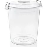 Kuzgun Ticaret Plus Şeffaf Bakliyat Kovası 50 Litre ROYALEKS-ASD173