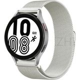 Kuzgun Ticaret Samsung Galaxy Watch 4 Metal Mıknatıslı Kordon (Saat Değildir) - Gümüş